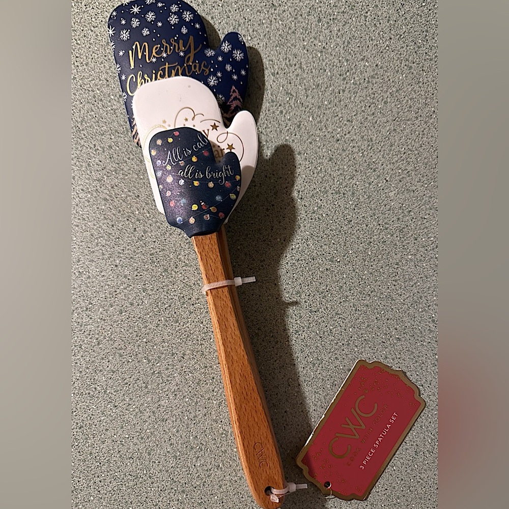New~Set of 3 Christmas Spatulas